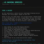#1 HACKING SERVICES thumbnail