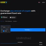 Godex - Cryptocurrency Converter with Lowest Fees thumbnail