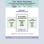 Tor Web Hosting thumbnail
