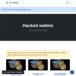 Hacked LTC Wallets shop thumbnail