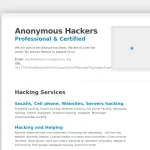 Anonymous Hackers thumbnail