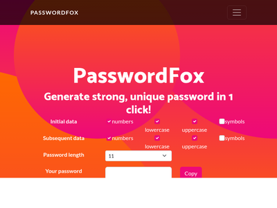 PasswordFox thumbnail